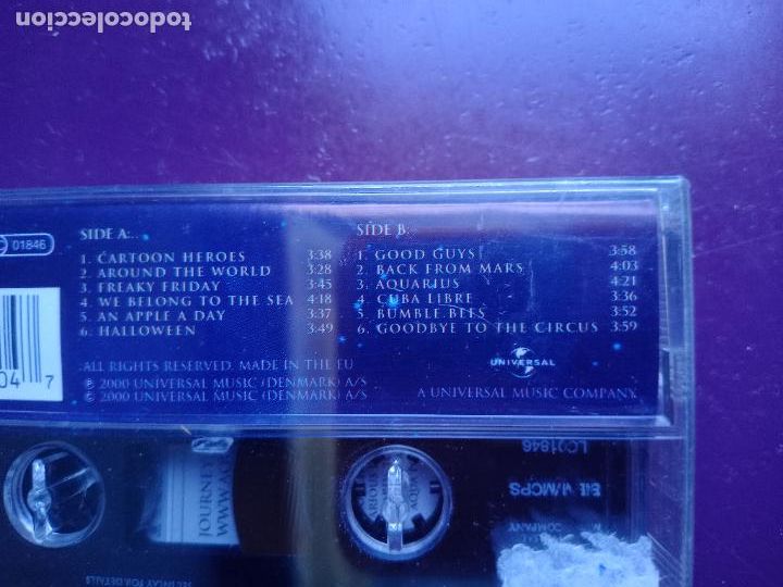 Casetes antiguos: Aqua &lrm;&ndash; Aquarius - CASETE UNIVERSAL 2000 PRECINTADA - DISCO POP - Foto 3