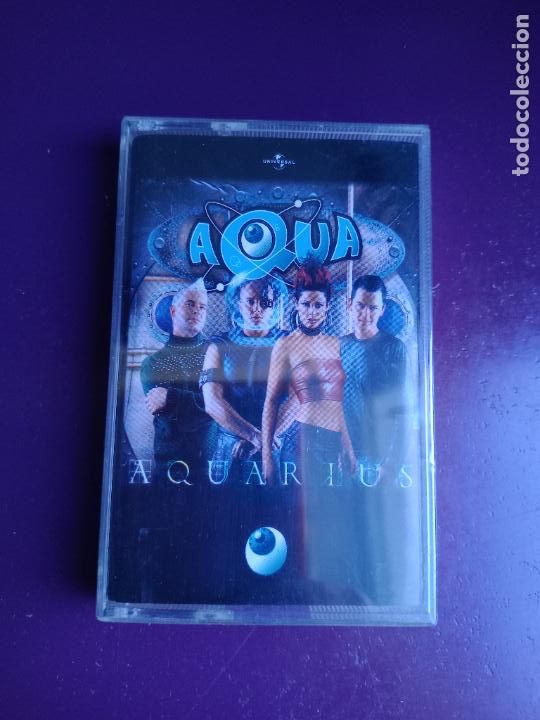 Casetes antiguos: Aqua &lrm;&ndash; Aquarius - CASETE UNIVERSAL 2000 PRECINTADA - DISCO POP - Foto 1