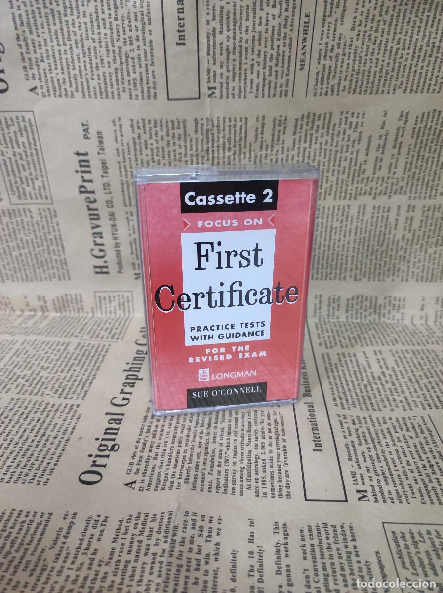 Casetes antiguos: FIRST CERTIFICATE FOCUS ON CASSETTE 2 - Foto 1