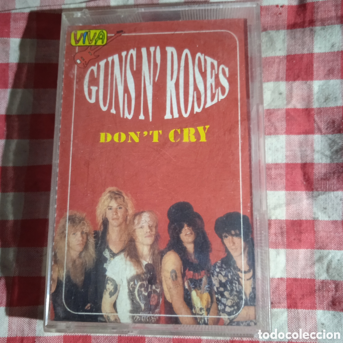 Casetes antiguos: Guns & roses ,dont cry, cassette,1993 - Foto 1