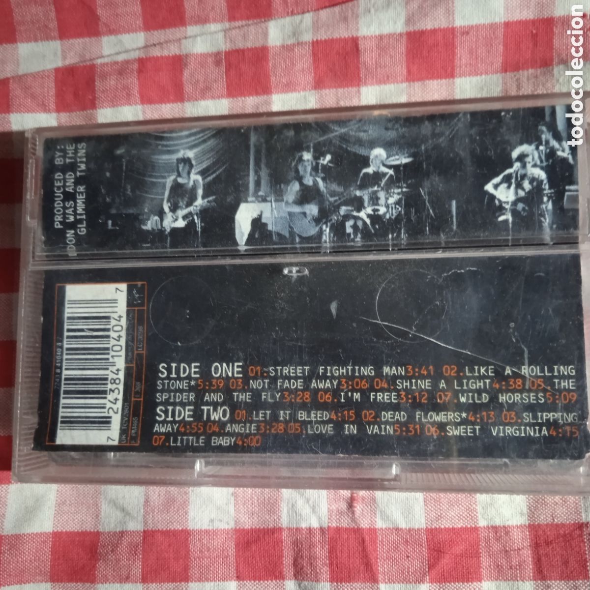 Casetes antiguos: Rolling Stones, stripped,1995, cassette - Foto 2