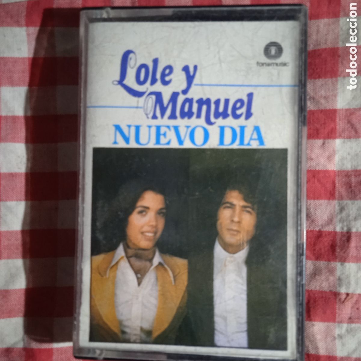 Casetes antiguos: Lole y Manuel, nuevo d&iacute;a, cassette - Foto 1
