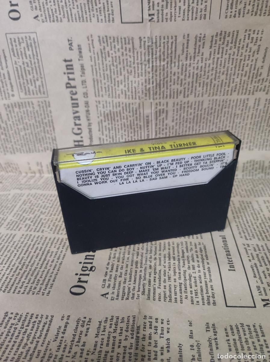 Casetes antiguos: IKE & TINA TURNER VIBES CASSETTE - Foto 2