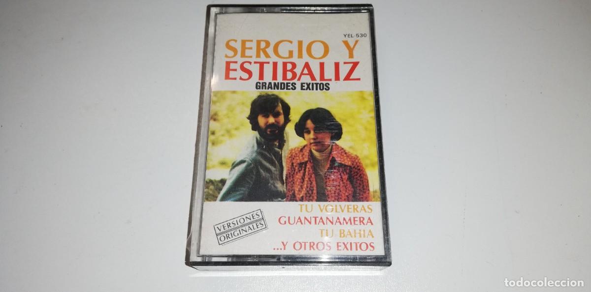 Casetes antiguos: 124- CASSETTE - SERGIO Y ESTIBALIZ GRANDES EXITOS - Foto 1