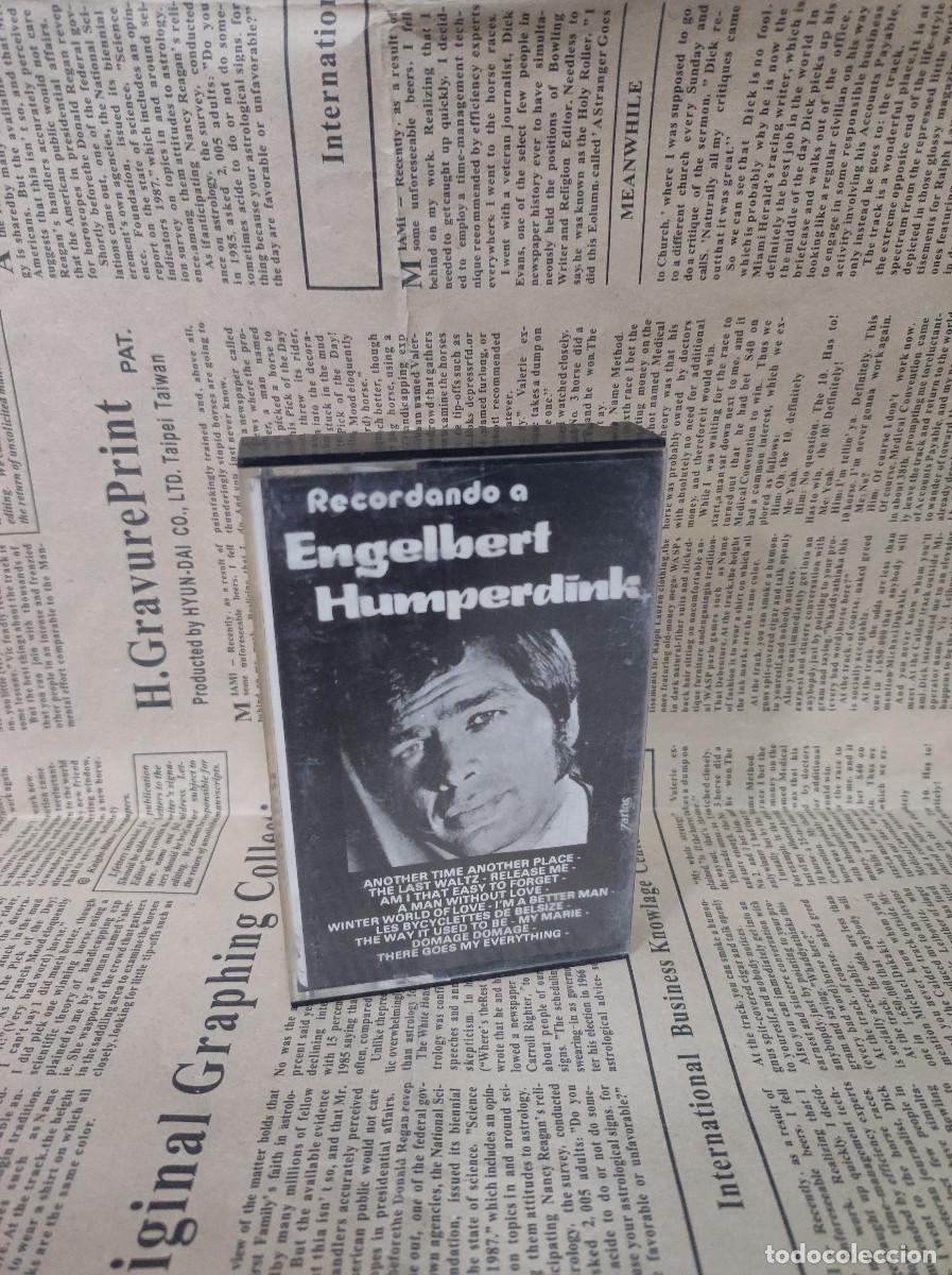 Casetes antiguos: Engelbert Humperdinck &ndash; Recordando A Engelbert Humperdinck - Foto 1