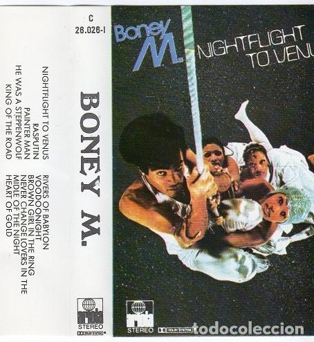Casetes antiguos: Boney M nightflight to venus - Foto 1