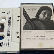 Cassette antiche: MANZANITA / POCO RUIDO Y MUCHO DUENDE - 1985 VELERO CBS - CASETE CINTA CASSETTE