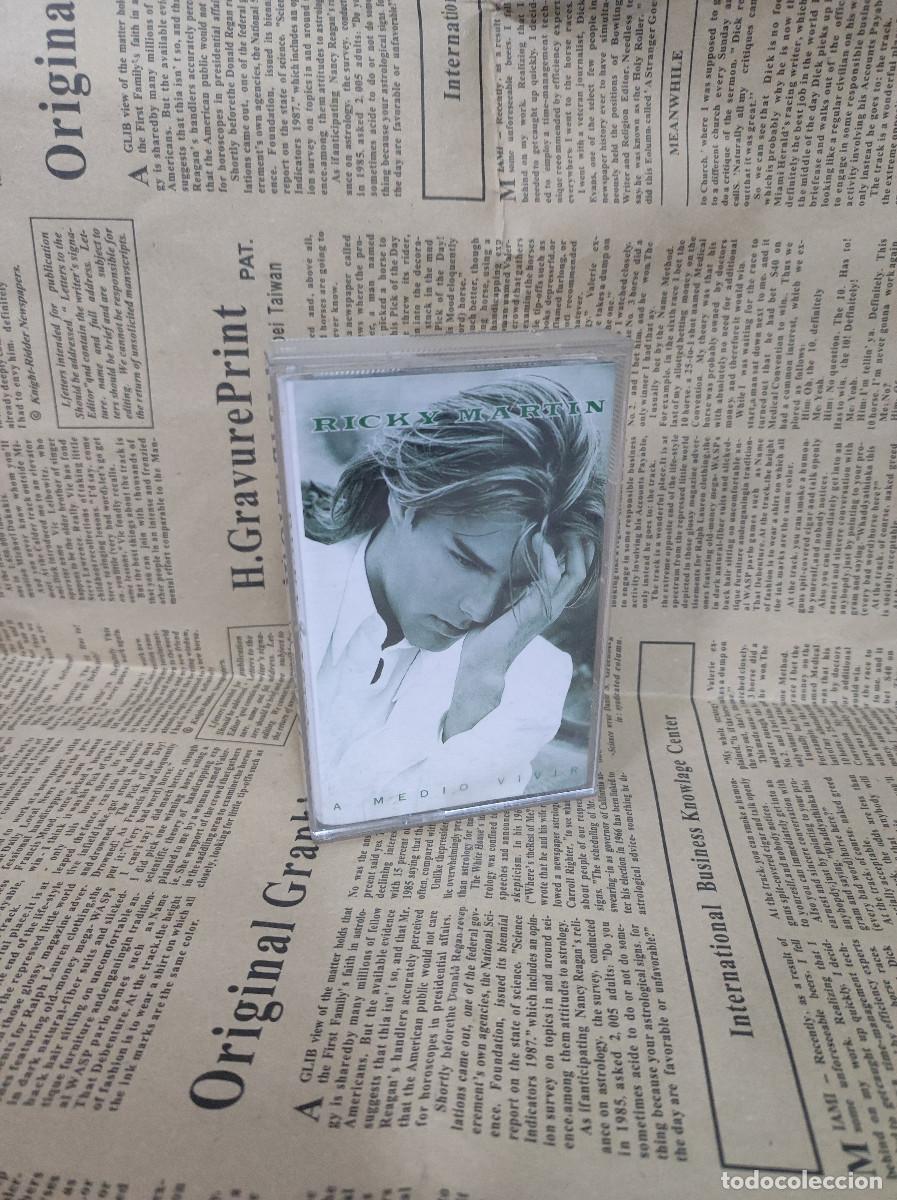 Casetes antiguos: Ricky Martin &ndash; A Medio Vivir - Foto 1