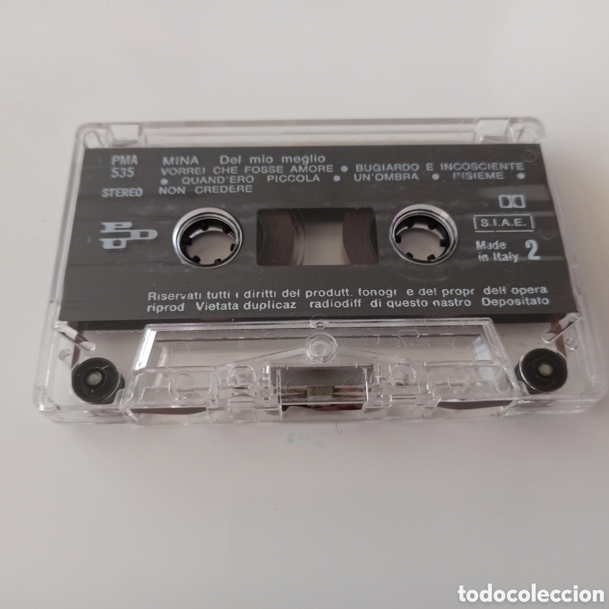 Casetes antiguos: Mina &lrm;&ndash; ...Del Mio Meglio - Foto 2