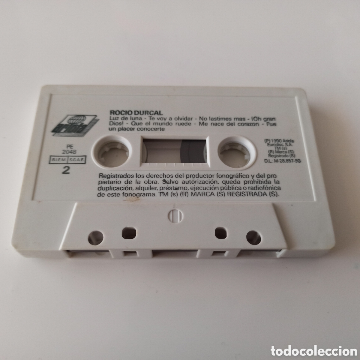 Casetes antiguos: Roc&iacute;o D&uacute;rcal - Grandes 14 Exitos (Cass, Comp) - Foto 1