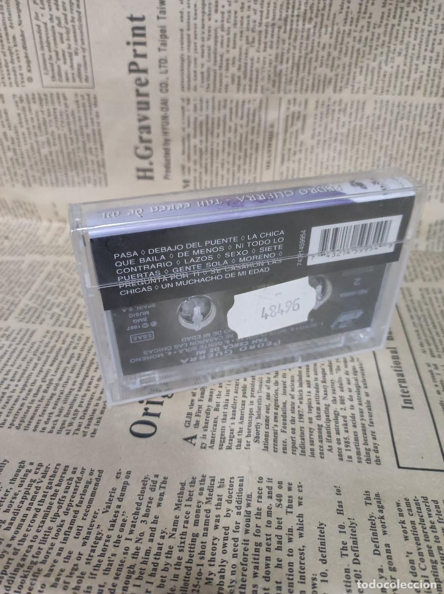 Casetes antiguos: Pedro Guerra &ndash; Tan Cerca De Mi - Foto 2