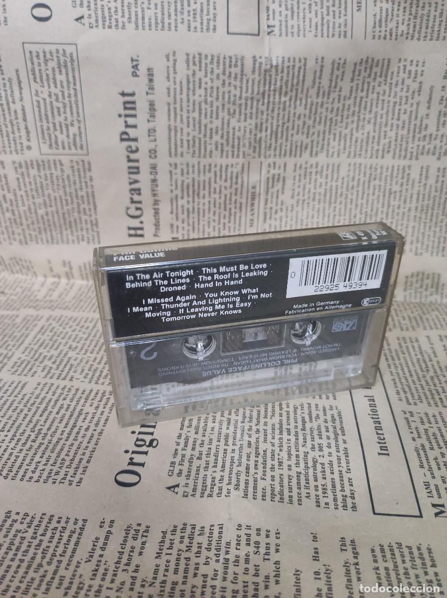 Casetes antiguos: Phil Collins &ndash; Face Value - Foto 2