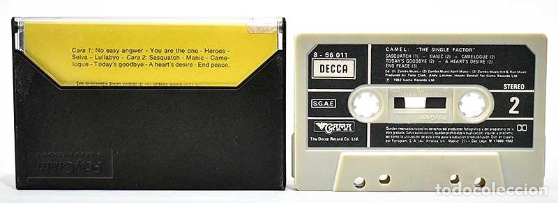 Casetes antiguos: Camel - The Single Factor. Casete - Foto 3