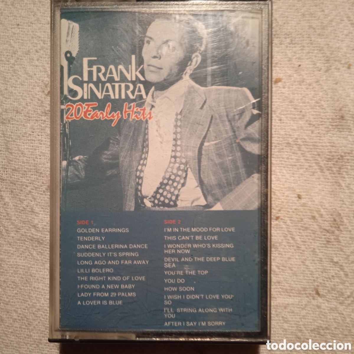 Casetes antiguos: Frank Sinatra,20 early hits,Astana,holanda