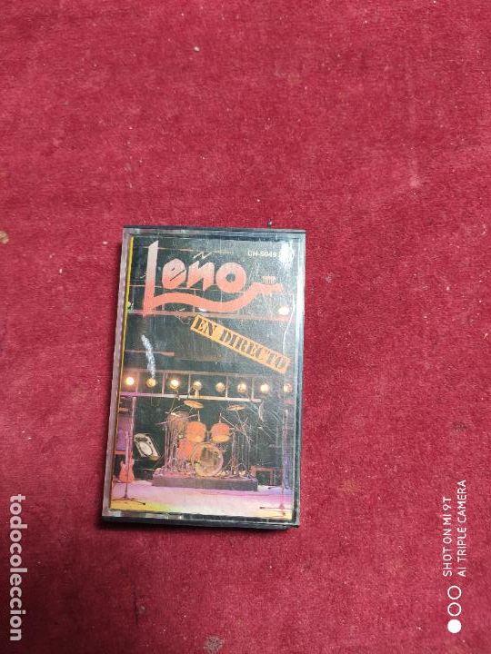 Casetes antiguos: le&ntilde;o en directo casete - Foto 1