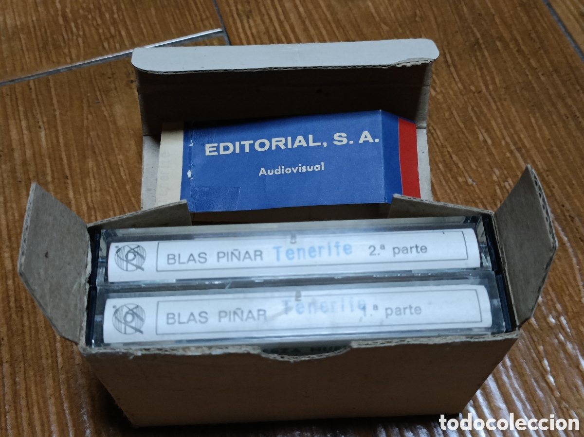 Casetes antiguos: 2 Cassette Discurso Blas Pilar en Tenerife 1976-1982