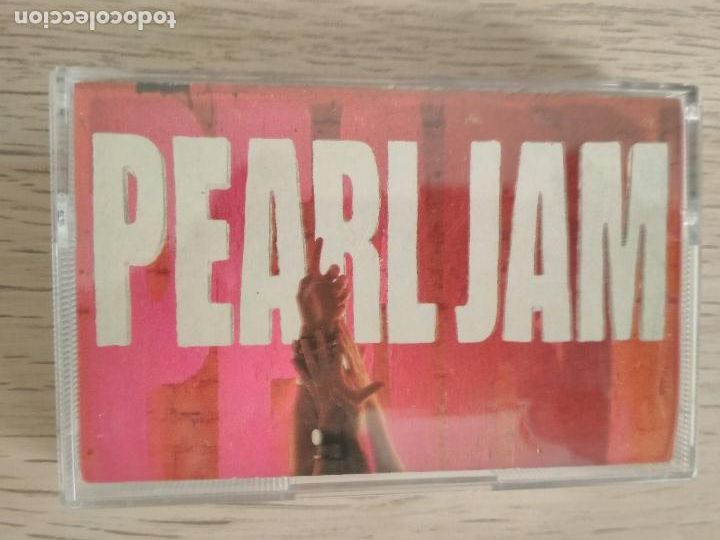 Casetes antiguos: Pearl Jam &lrm;&ndash; Ten, 1992, ed espa&ntilde;ola - Foto 3