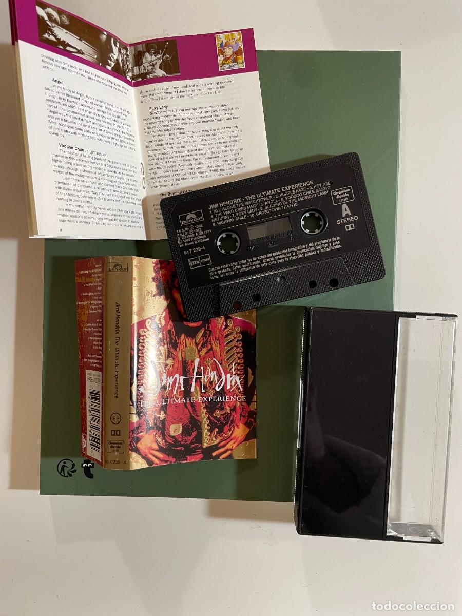 Casetes antiguos: JIMI HENDRIX. THE ULTIMATE EXPERIENCE. ROCK - Foto 3