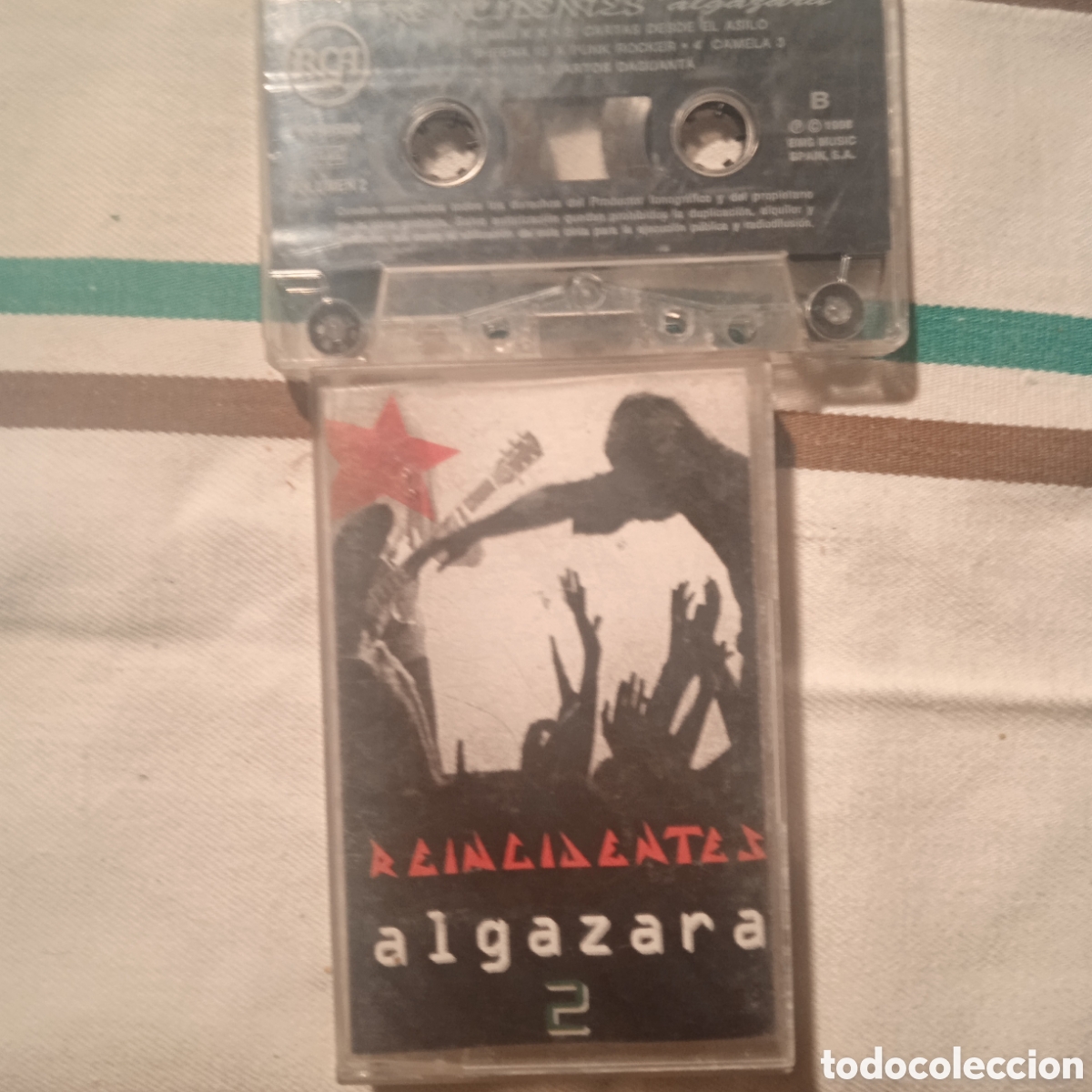 Casetes antiguos: Reincidentes algazara 2 - Foto 1