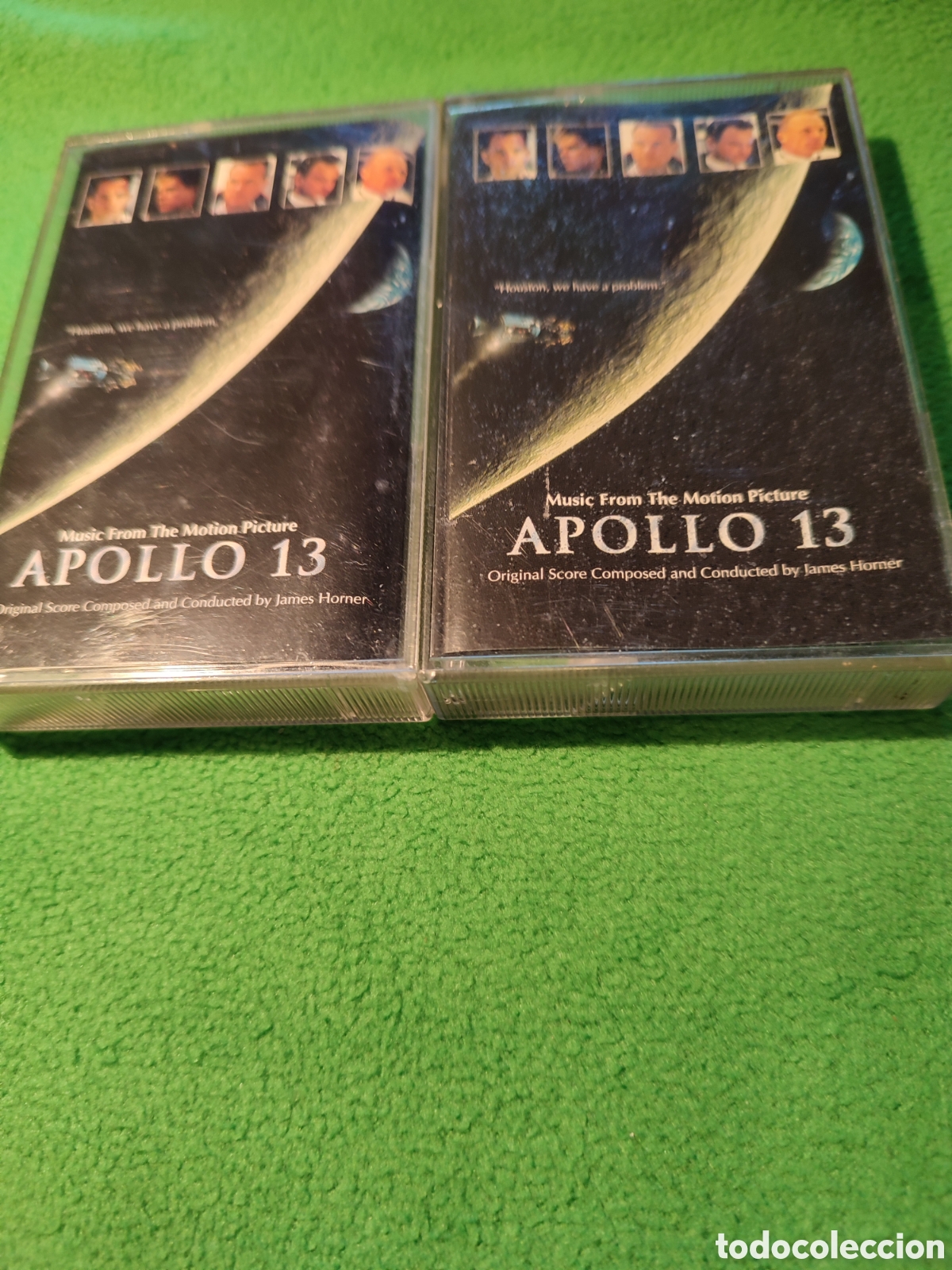 Casetes antiguos: James Horner - BSO Apollo 13 2 casettes - Foto 1