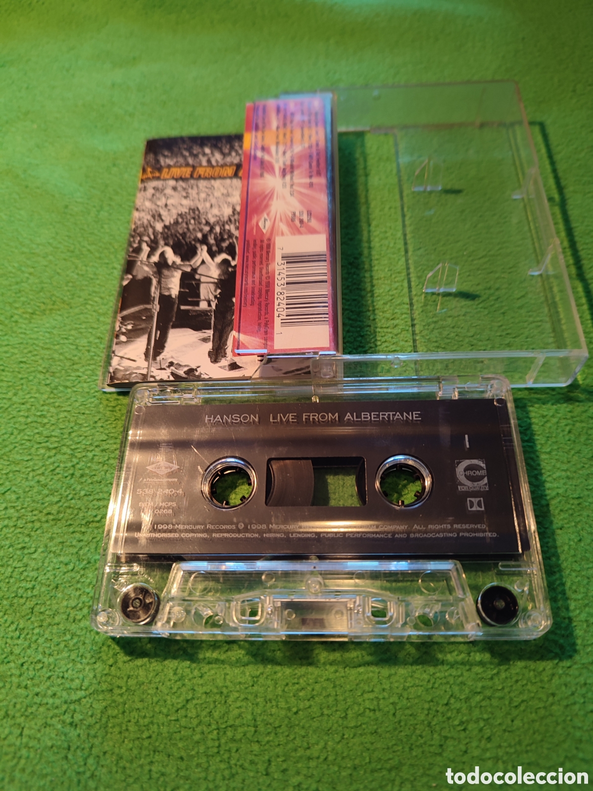 Casetes antiguos: Hanson - Live from Albertane - Foto 2