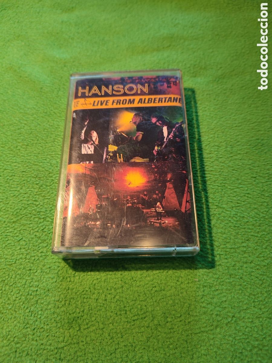 Casetes antiguos: Hanson - Live from Albertane - Foto 1