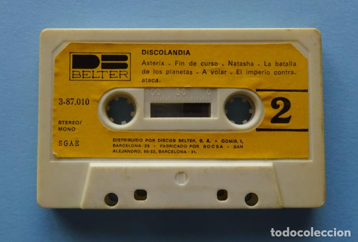 Casetes antiguos: CASETE DISCOLANDIA. BELTER 1980 - Foto 2