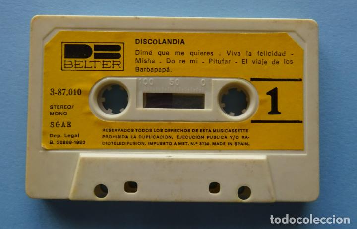 Casetes antiguos: CASETE DISCOLANDIA. BELTER 1980 - Foto 1