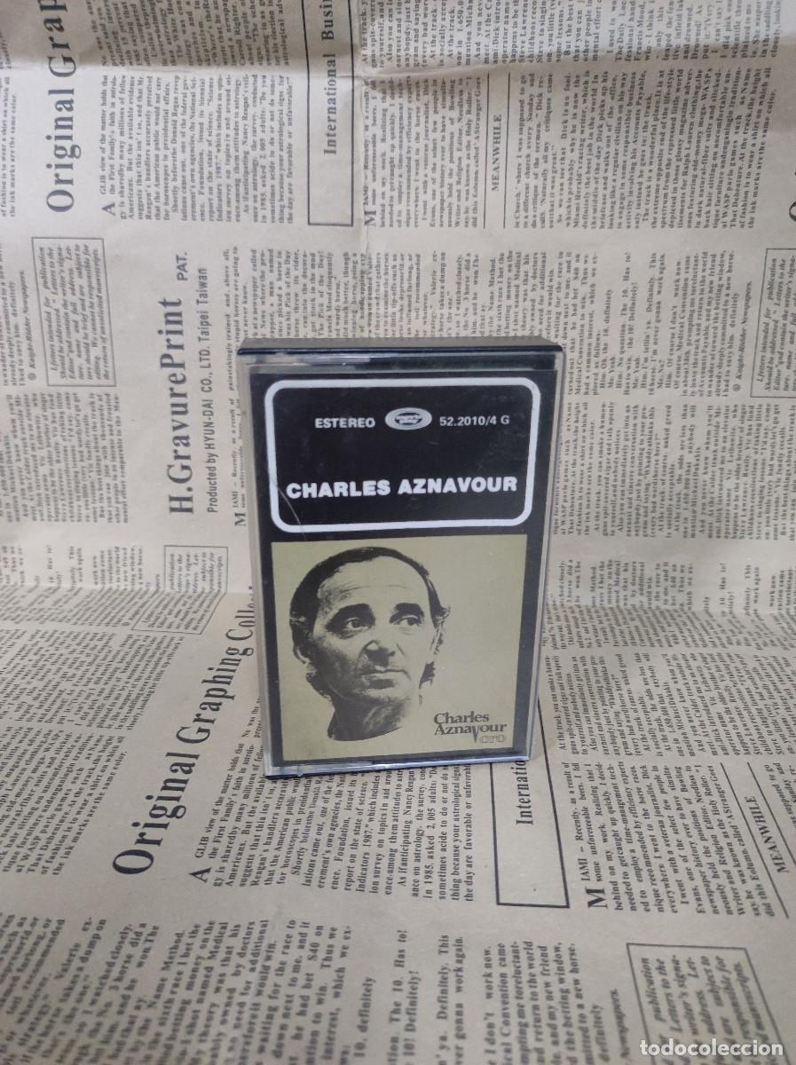 Casetes antiguos: CHARLES AZNAVOUR - Foto 1