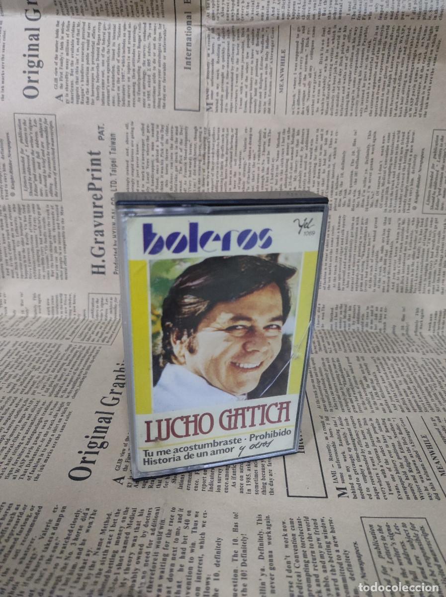 Casetes antiguos: LUCHO GATICA BOLEROS - Foto 1