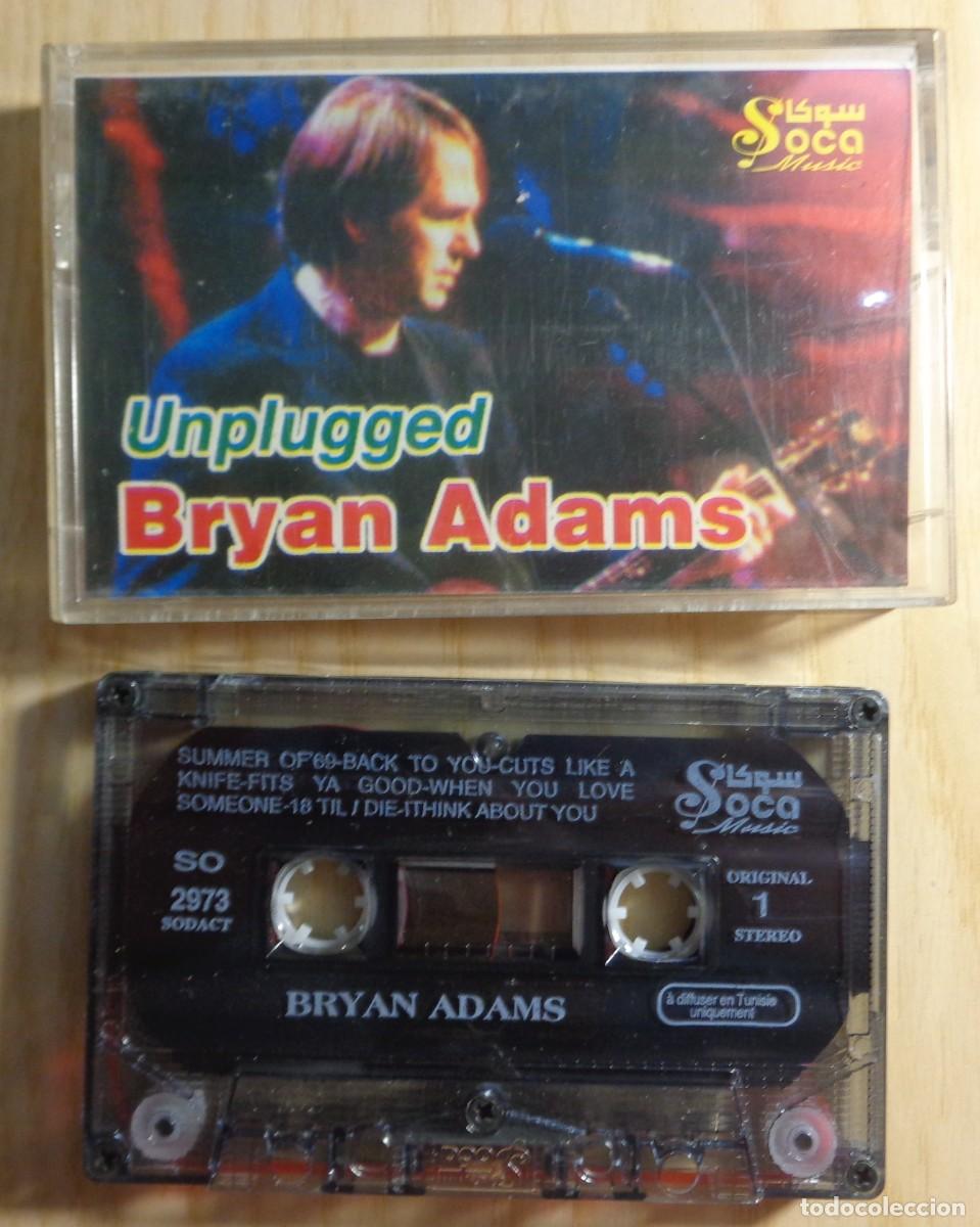 Casetes antiguos: CASSETTE BRYAN ADAMS UNPLUGGED RARO - Foto 1