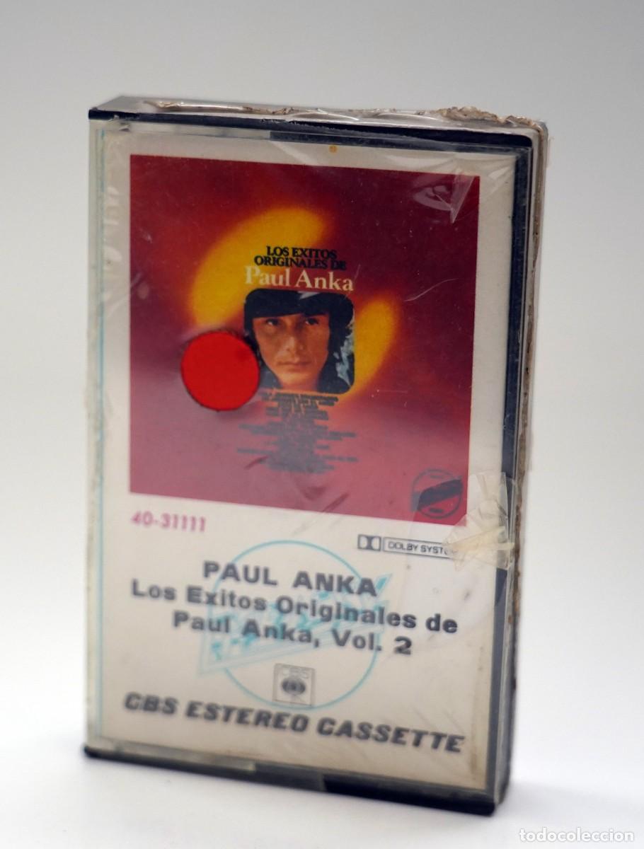 Casetes antiguos: Paul Anka &ndash; Los Exitos Originales De Paul Anka - Foto 1