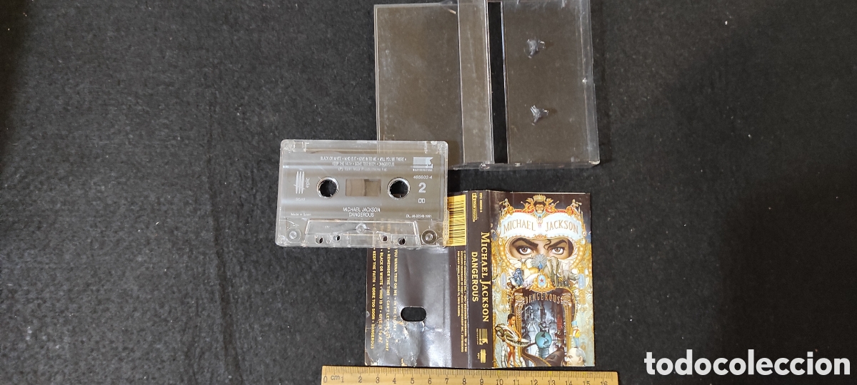 Casetes antiguos: Cassette Michael Jackson Dangerous - Foto 4