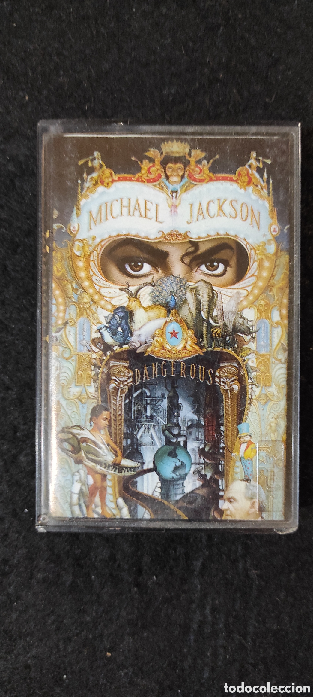 Casetes antiguos: Cassette Michael Jackson Dangerous - Foto 1