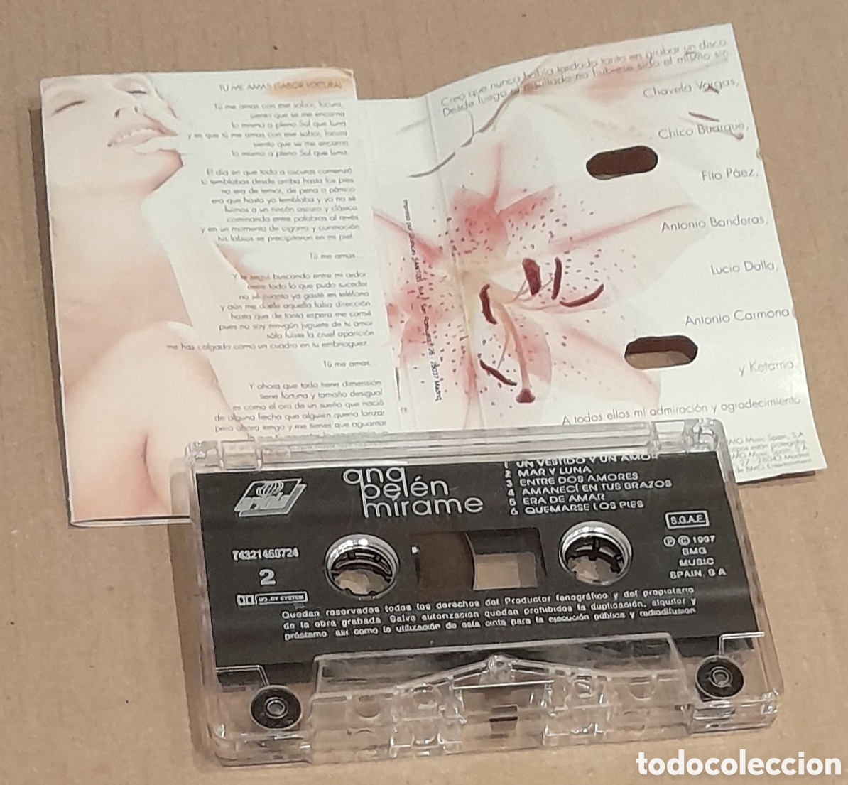 Casetes antiguos: ANA BEL&Eacute;N - M&Iacute;RAME - Foto 2