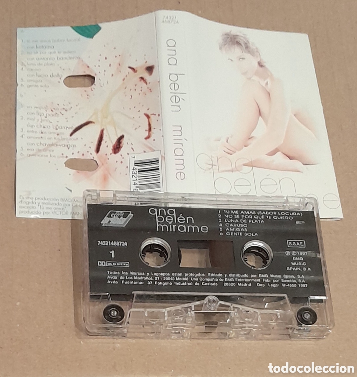 Casetes antiguos: ANA BEL&Eacute;N - M&Iacute;RAME - Foto 1