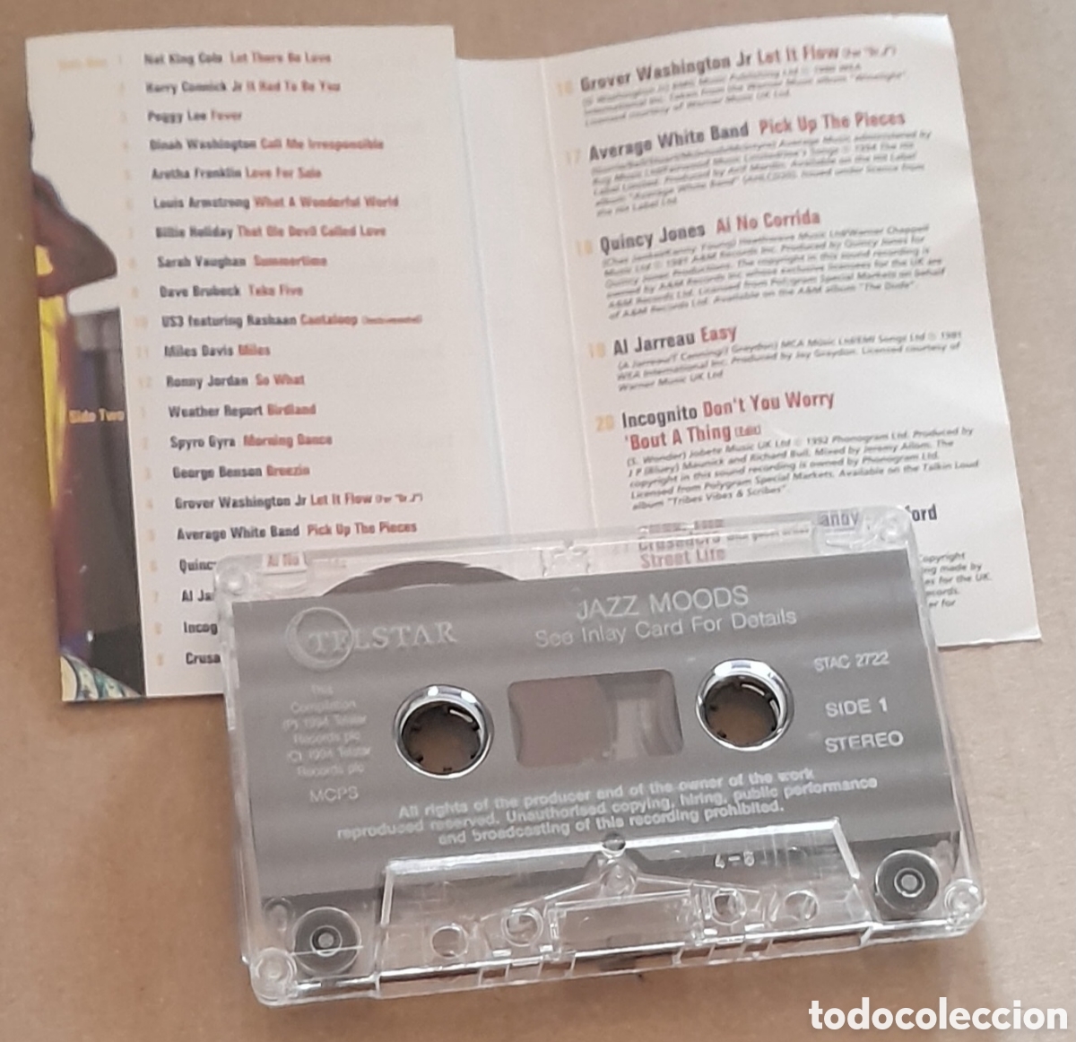 Casetes antiguos: JAZZ MOODS - Foto 2