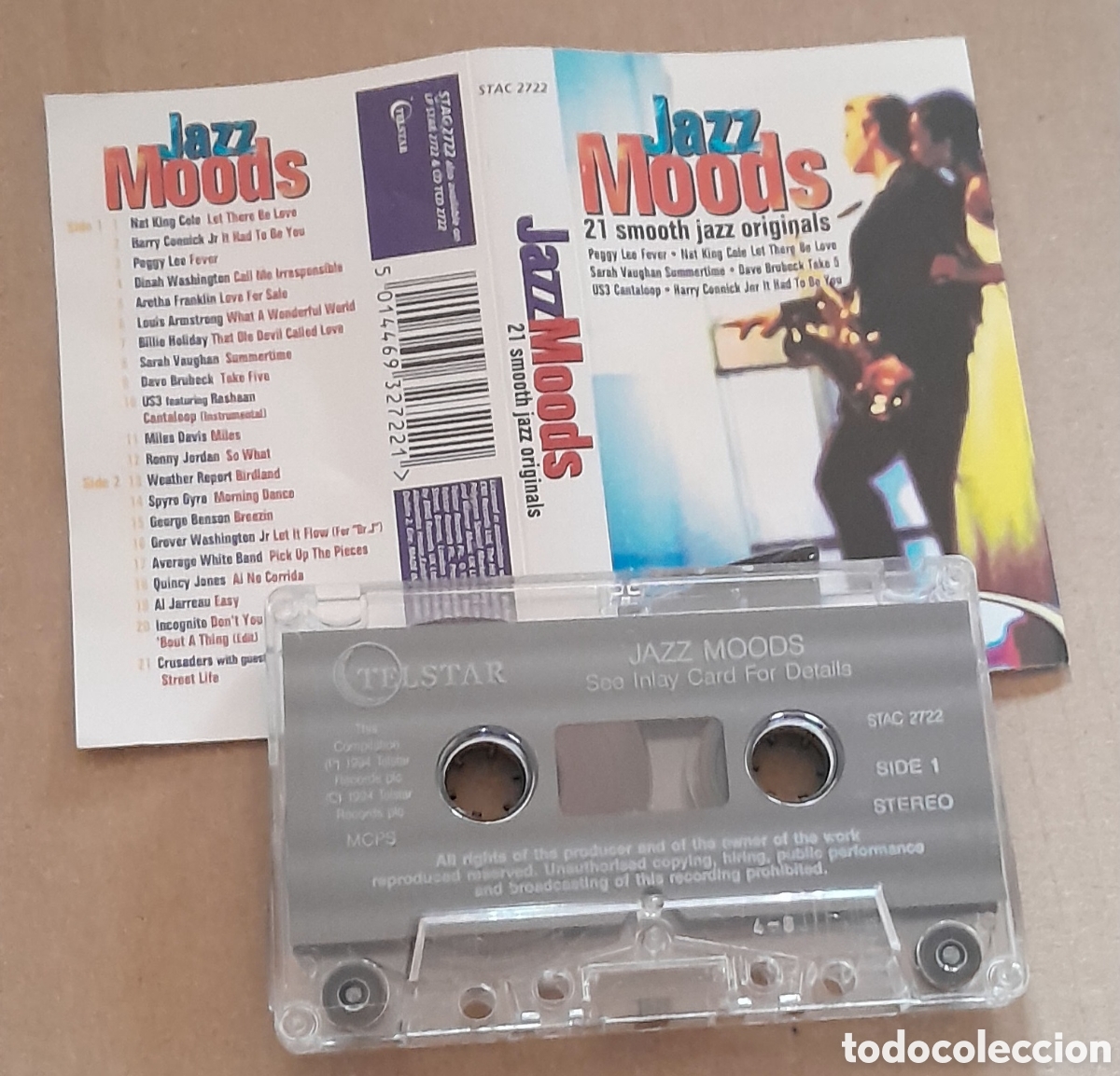 Casetes antiguos: JAZZ MOODS