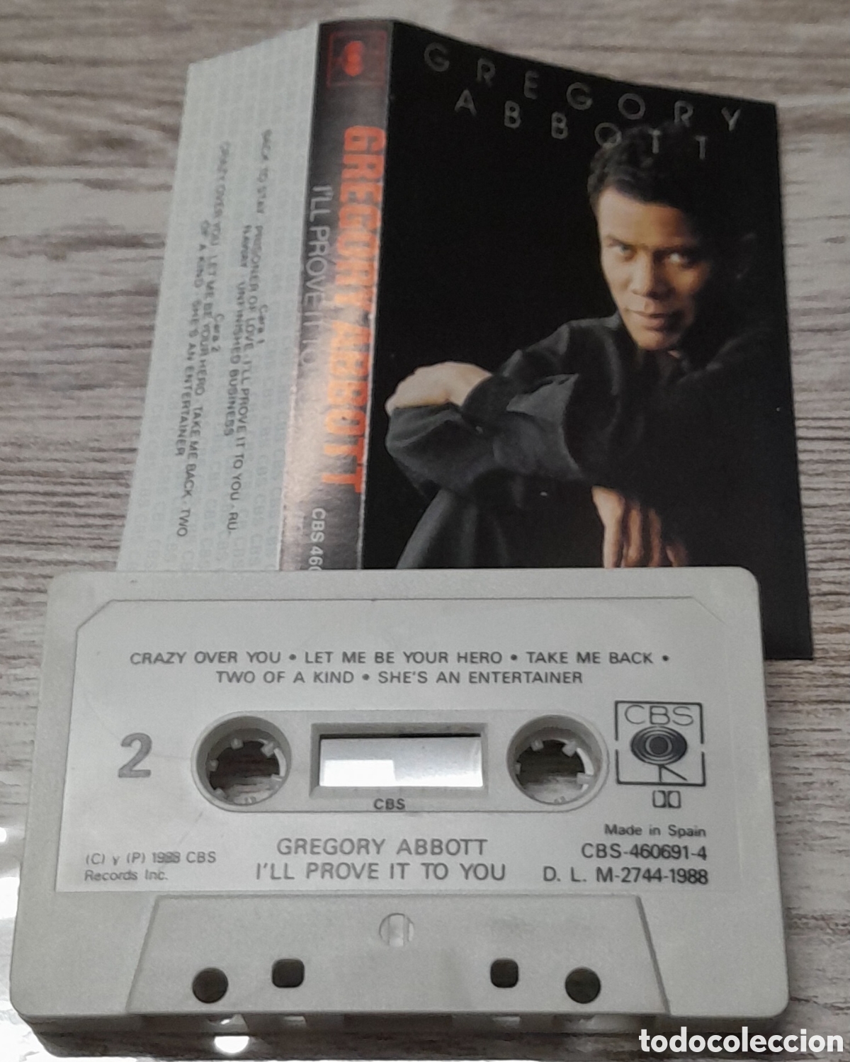 Casetes antiguos: GREGORY ABBOTT - ILL PROVE IT TO YOU - Foto 1