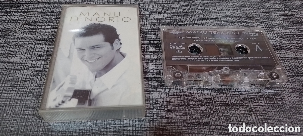 Casetes antiguos: Casete Manu Tenorio - Foto 1