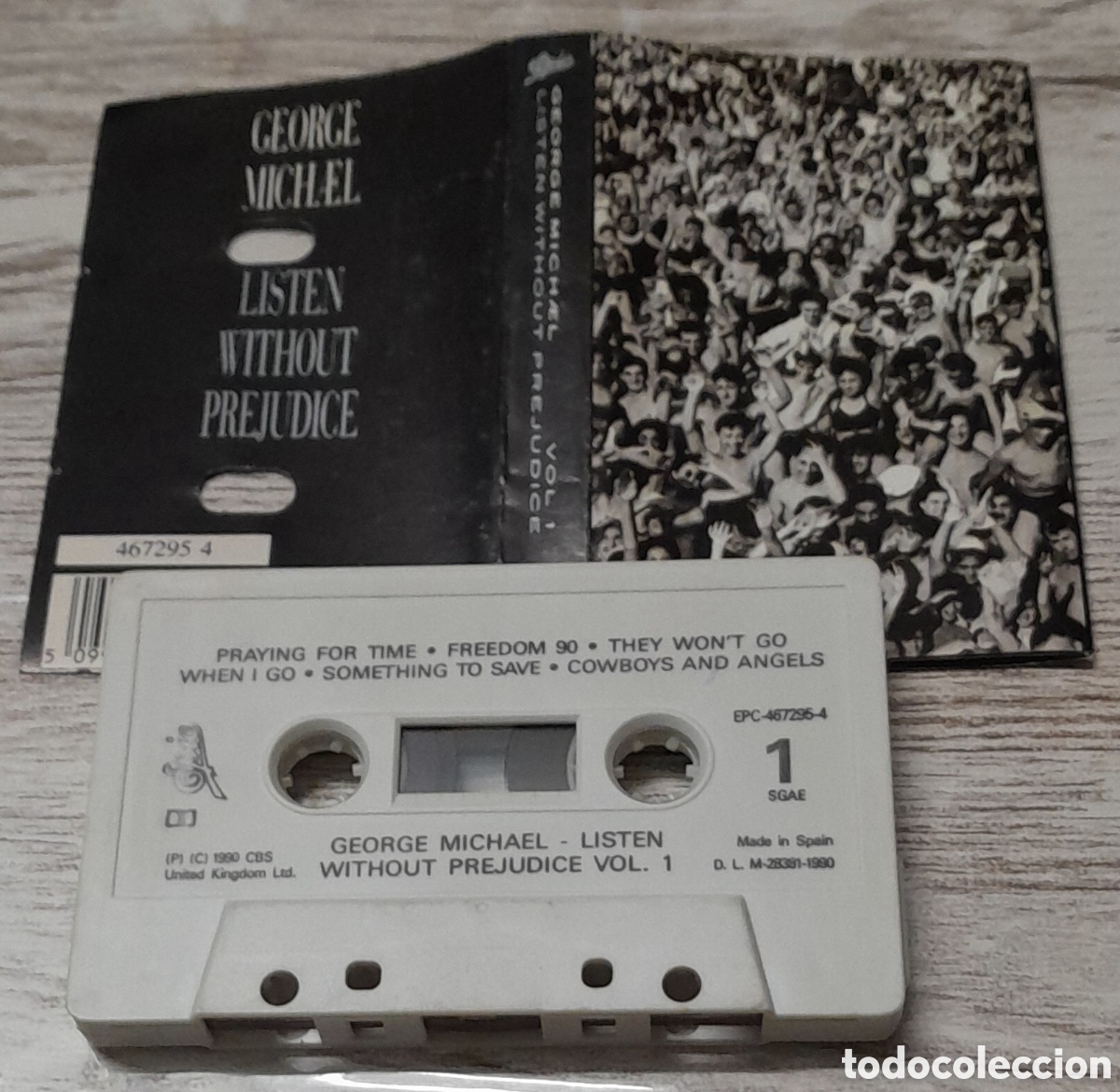 Casetes antiguos: GEORGE MICHAEL - LISTEN WITHOUT PREJUDICE - Foto 1