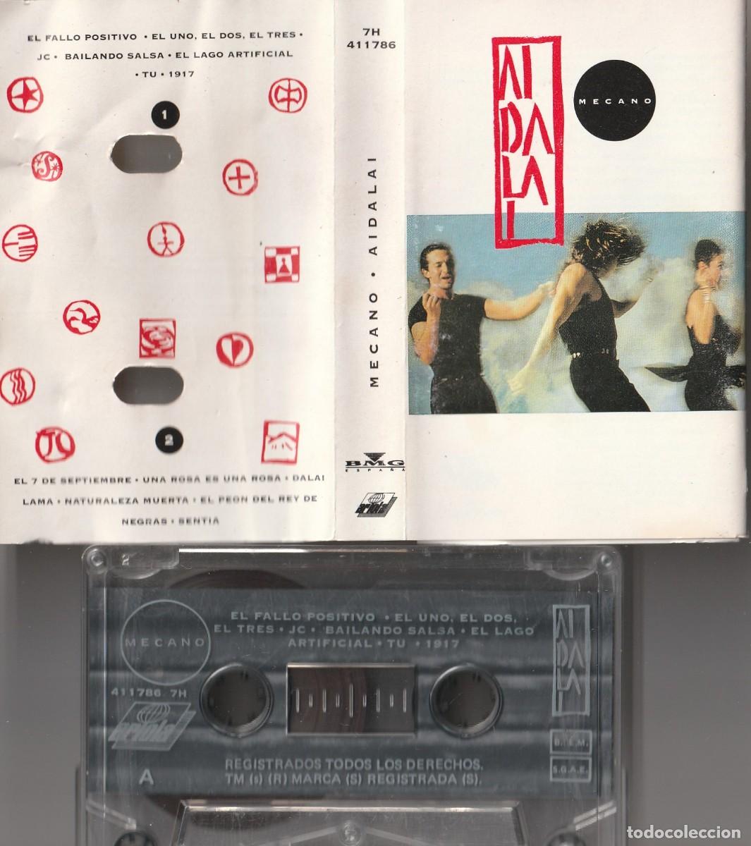 Casetes antiguos: MECANO - AIDALAI (CASSETTE ARIOLA 1991) - Foto 1