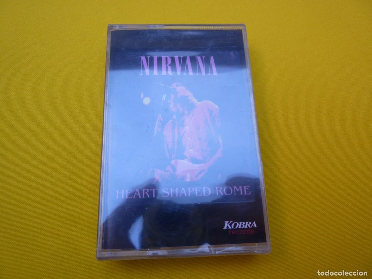 Casetes antiguos: CASSETTE NIRVANA - Heart Shaped Rome - KRCD 10 (M-/M-) - Foto 1