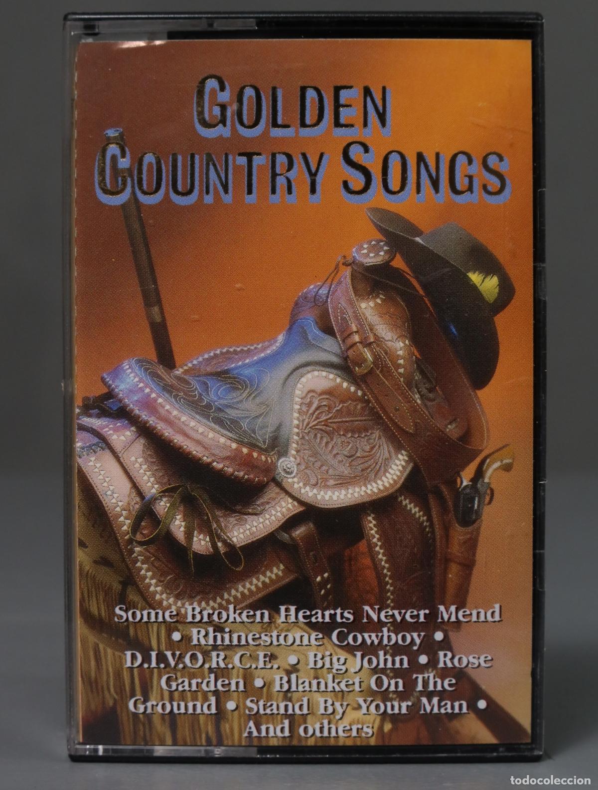 Casetes antiguos: CASSETTE. GOLDEN COUNTRY SONGS