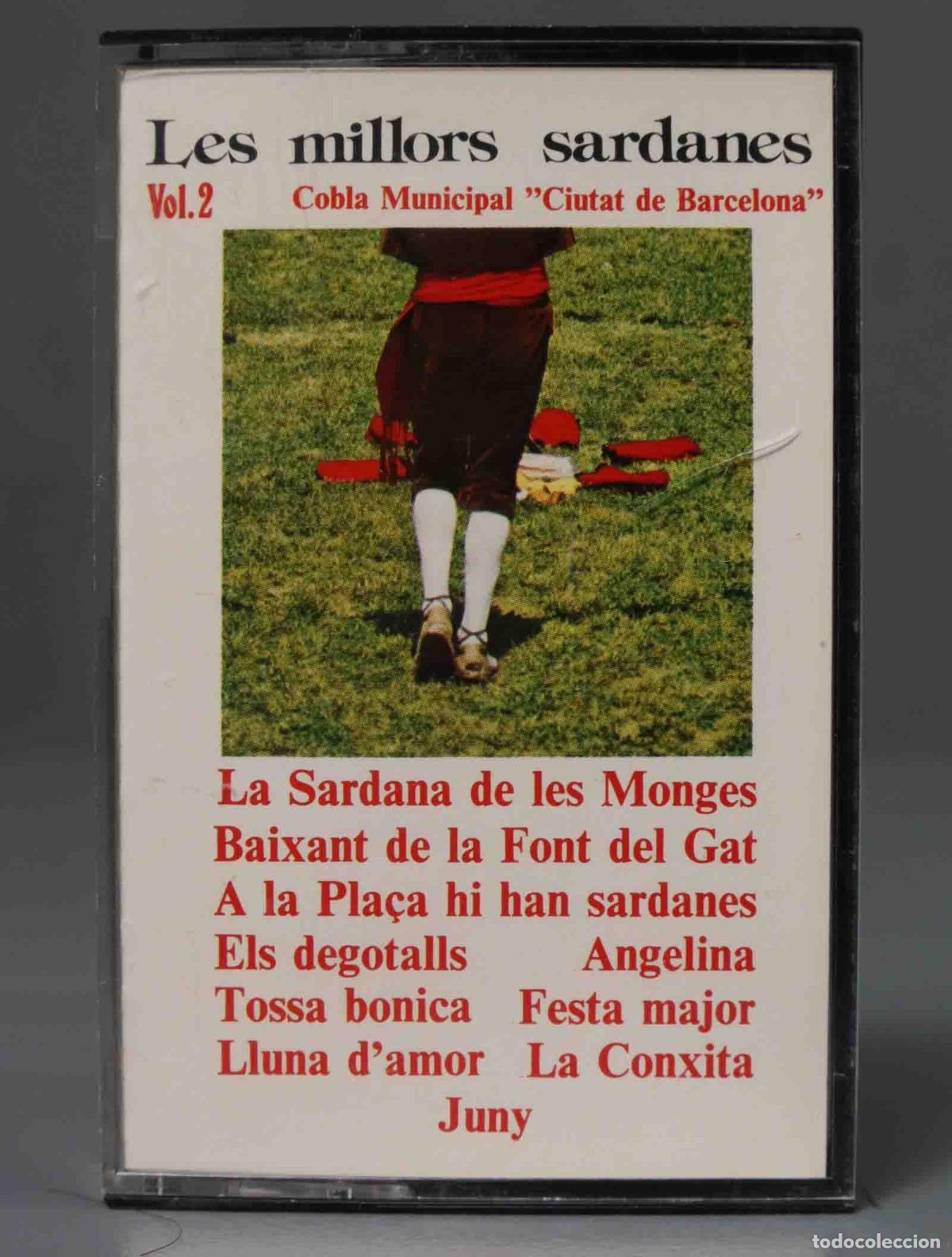 Casetes antiguos: CASSETTE. LES MILLORS SARDANES. VOL. 2
