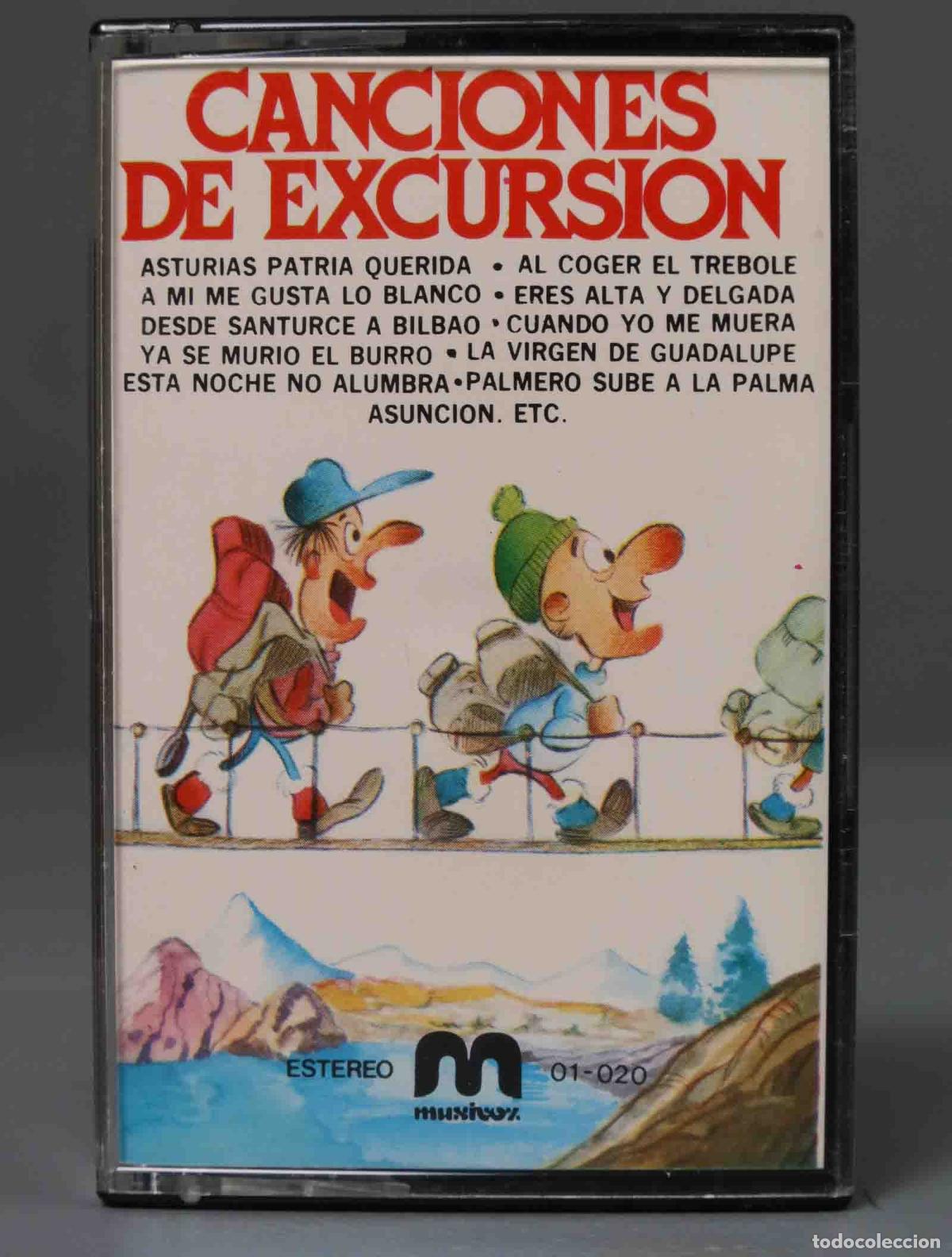 Casetes antiguos: CASSETTE. Canciones De Excursi&oacute;n - Foto 1