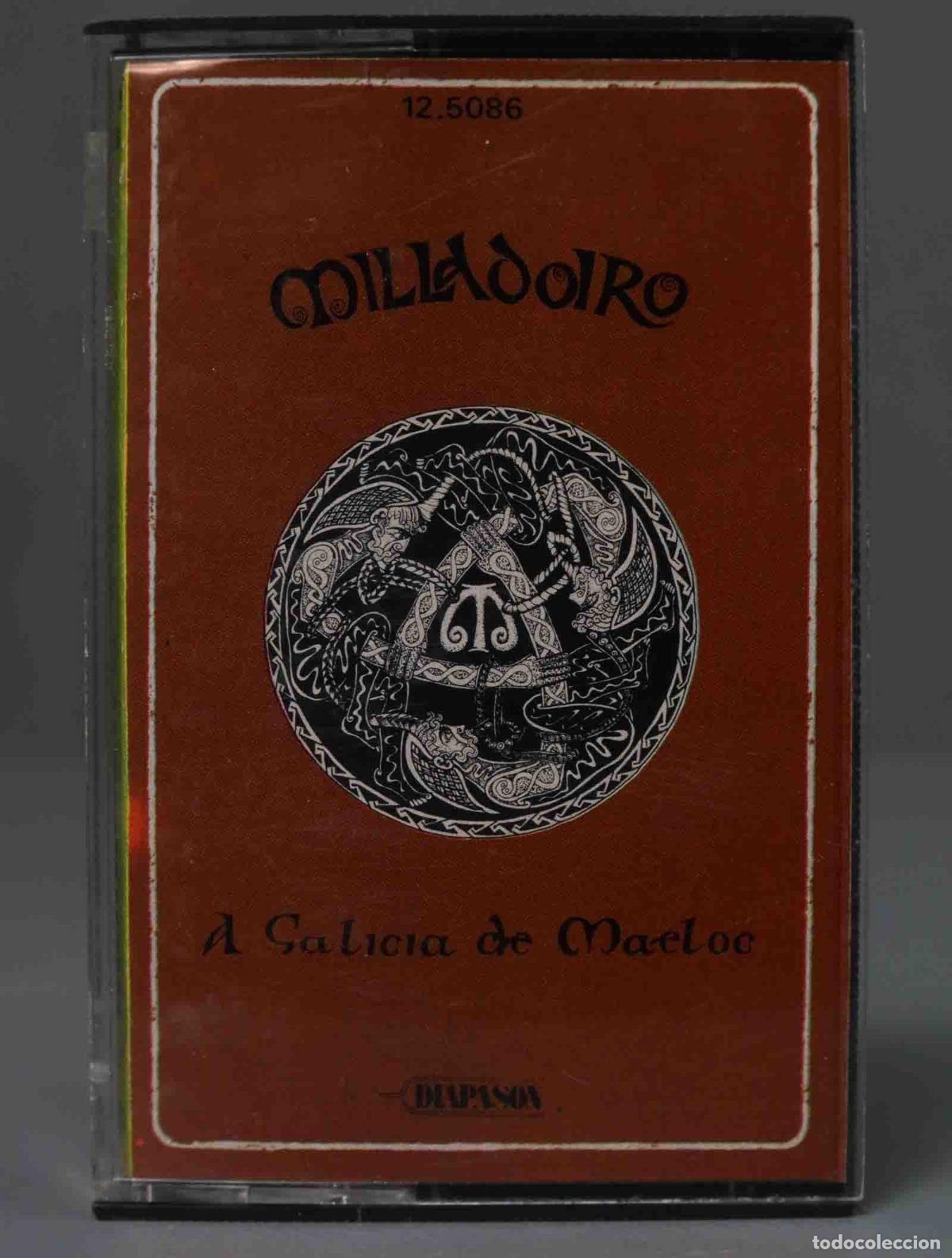 Casetes antiguos: CASSETTE. Milladoiro &ndash; A Galicia De Maeloc - Foto 1