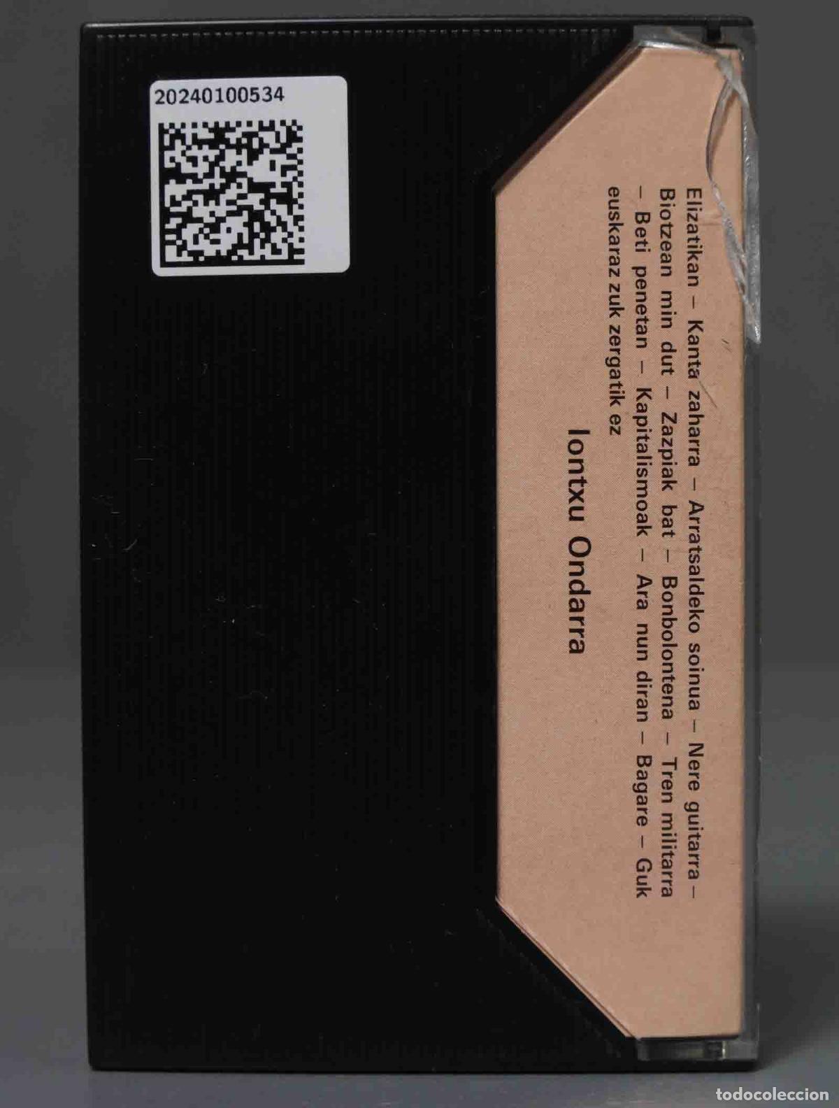 Casetes antiguos: CASSETTE. Iontxu Ondarra &ndash; Erdal Herrian - Foto 2