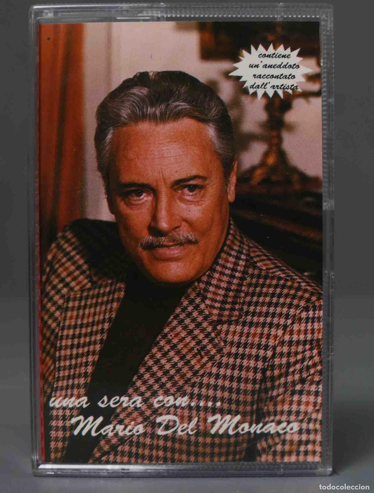 Casetes antiguos: CASSETTE. Mario Del Monaco &ndash; Una Sera Con.... - Foto 1