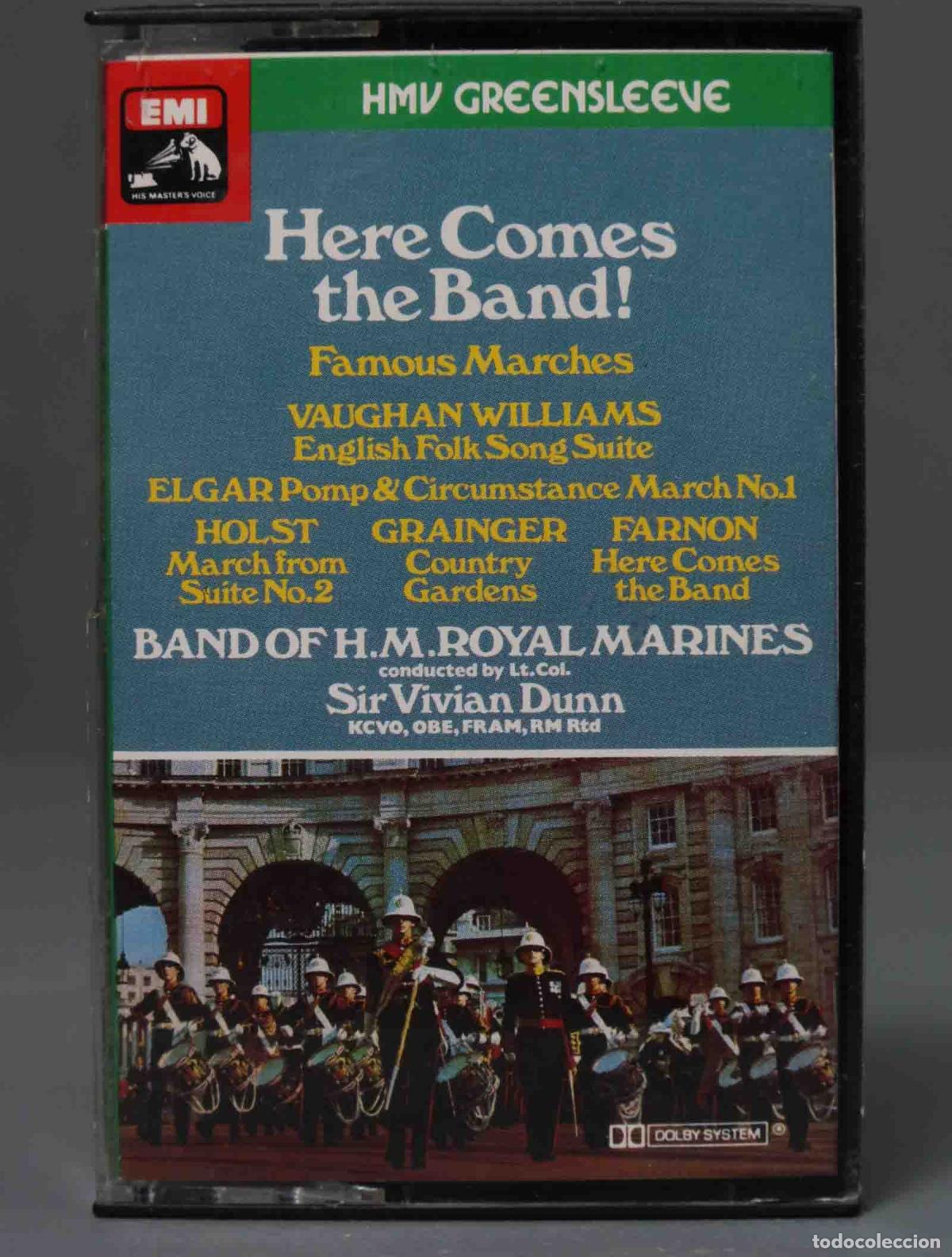 Alte Kassetten: CASSETTE. HERE COMES THE BAND. FAMOUS MARCHES